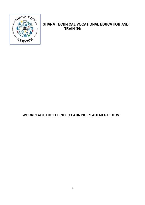 WEL Placement Form thumbnail